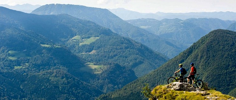 The joyful ride along the ascending old military mule trails allows you to observe numerous scattered remnants of the old border which are a good reason to make a stop.